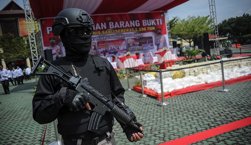 Pemusnahan 1,1 Ton Sabu dari Sindikat Timur Tengah Senilai Rp1,4 Triliun - Bagian 3