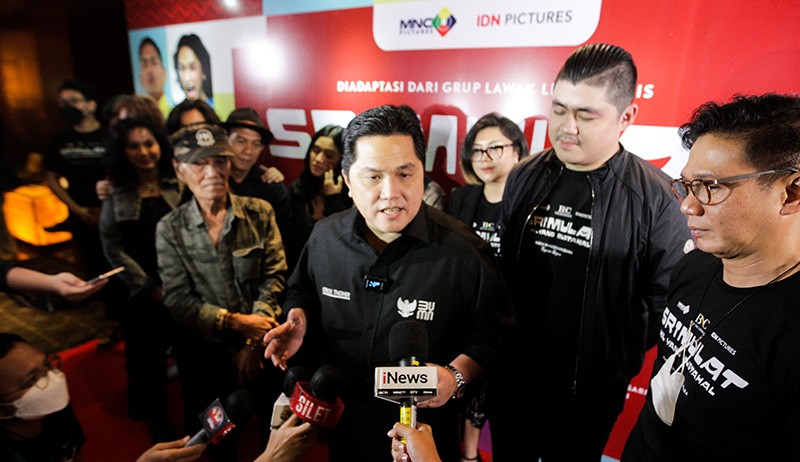 Menteri BUMN Erick Thohir Nobar Film Srimulat bersama Pelawak Senior - Bagian 3