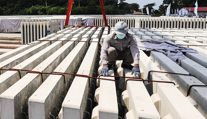 Begini Proses Pembuatan Bantalan Rel Kereta Cepat Jakarta-Bandung - Bagian 2