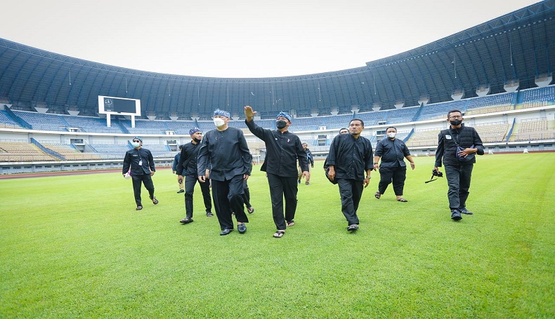 Lama Tak Digunakan, Begini Kondisi Stadion GBLA Bandung 