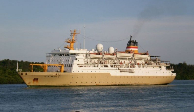 KM Sirimau Ditarik dari Lokasi Kandas, Jalani Pemeriksaan Kelaikan di Pelabuhan Lewoleba