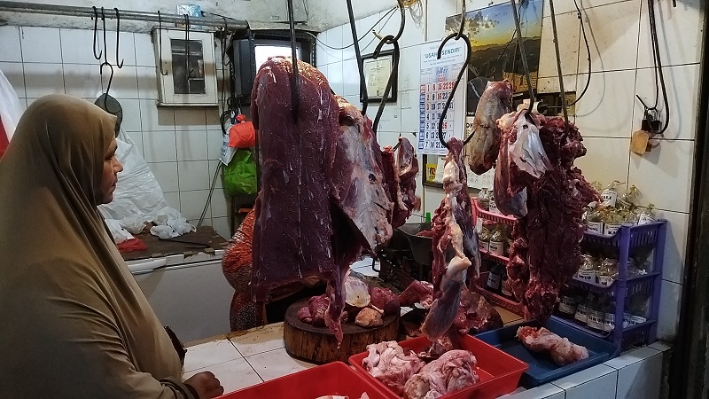 Wabah PMK Tak Pengaruhi Penjualan Daging Sapi di Kota Malang