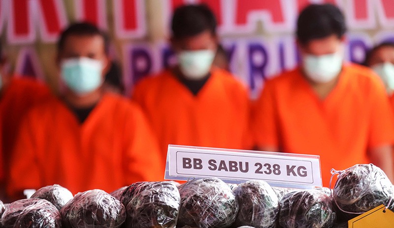 Bareskrim Polri Musnahkan 238 Kilogram Sabu dan 121 Kilogram Ganja - Bagian 3