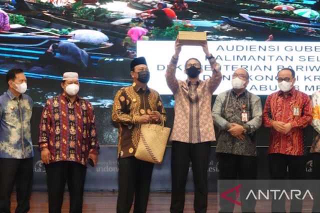 Serius Garap Pariwisata, Gubernur Kalsel Bicara Anggaran dengan Menparekraf