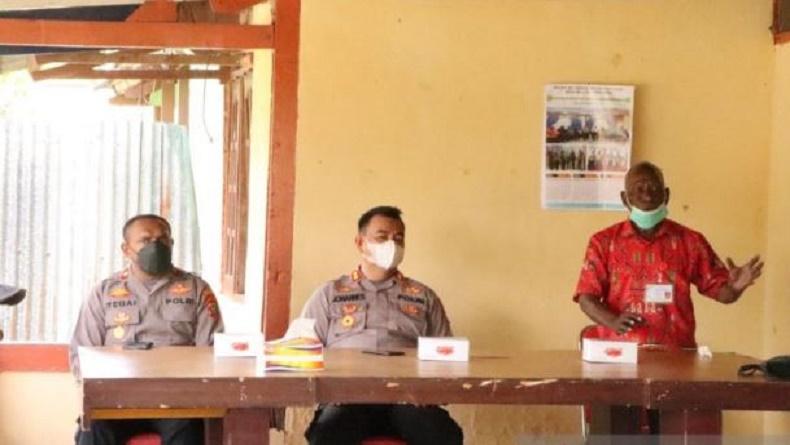 Polisi Rangkul Kepala Suku Asli Papua, Kolaborasi Jaga Kamtibmas di Tengah Isu DOB