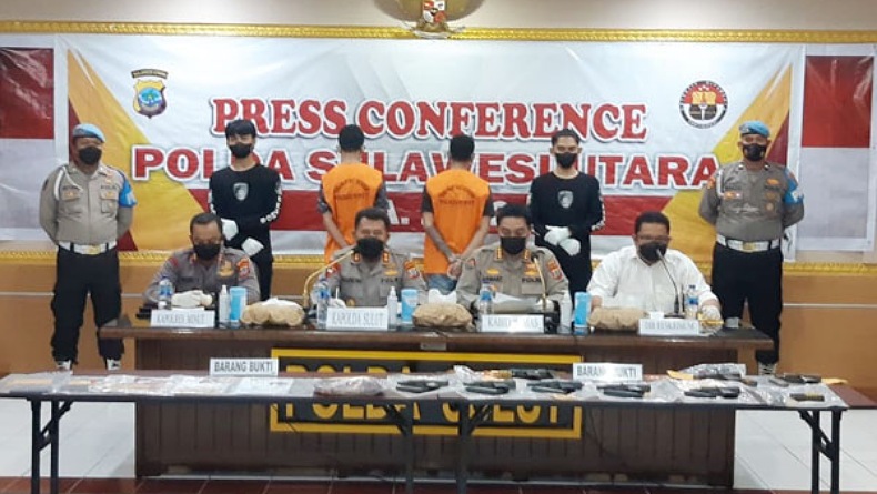 Kronologi Pengungkapan Kasus Senpi legal di Sulut, dari Minut hingga Sangihe