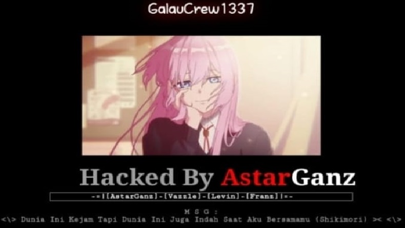 title 4 Website Kedinasan Pemkab Indramayu Diretas Hacker, Dikirimi Gambar Anime 4 Website Kedinasan Pemkab Indramayu Diretas Hacker, Dikirimi Gambar Anime