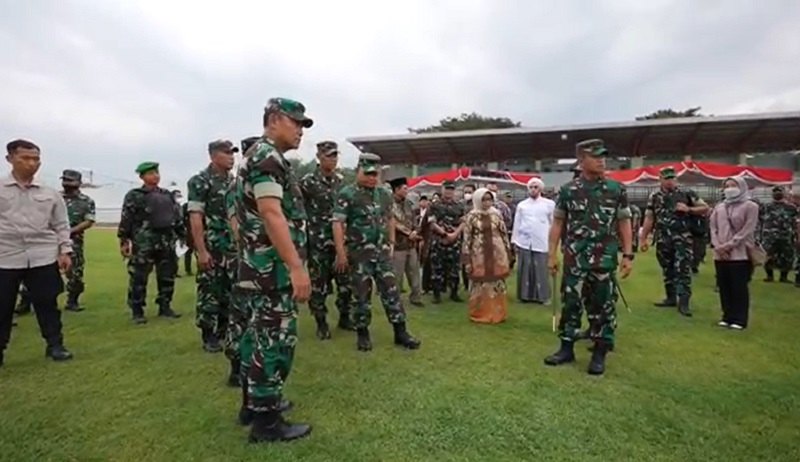 Jenderal Dudung Tinjau Kesiapan Pelaksanaan Pembukaan Liga Santri di Jombang