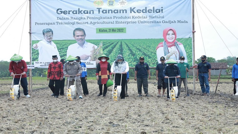 Klaten Ditunjuk sebagai Pionir Gerakan Tunas Bangkit Kedelai