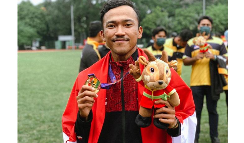 Pertama Kali Ikut SEA Games Dapat Emas, Mahasiswa Unnes Ini Ungkap Firasatnya