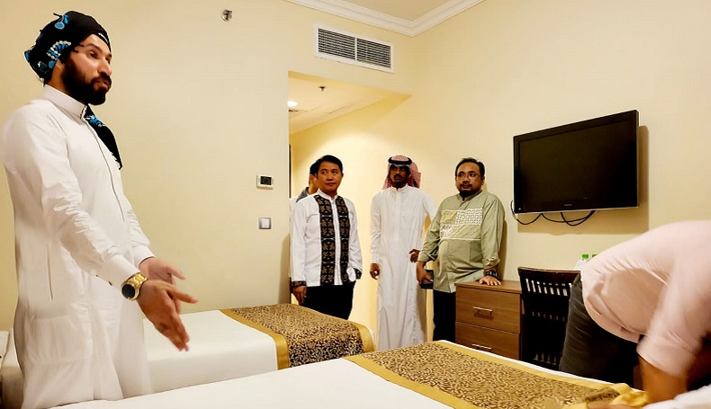 Menag Pastikan Hotel di Dekat Masjid Nabawi Siap untuk Jemaah Haji 