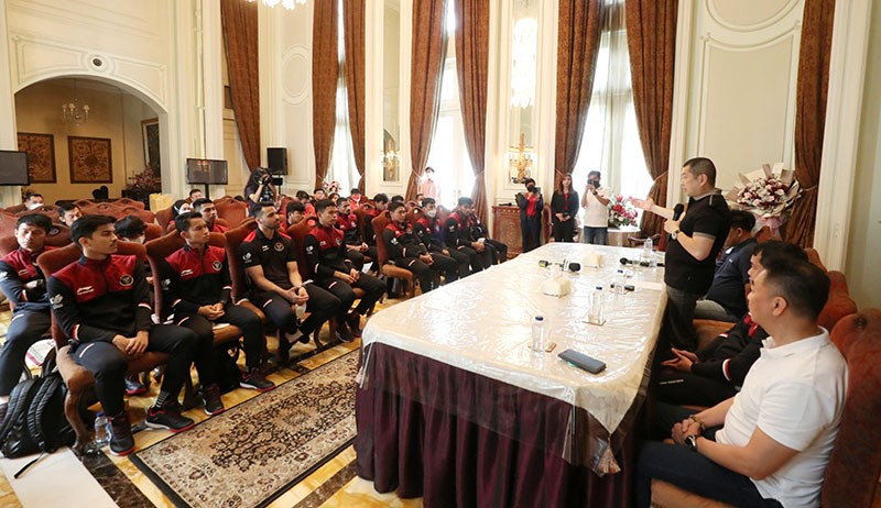 Ketua Umum FFI Hary Tanoesoedibjo Berikan Timnas Futsal Indonesia Bonus Rp200 Juta - Bagian 4