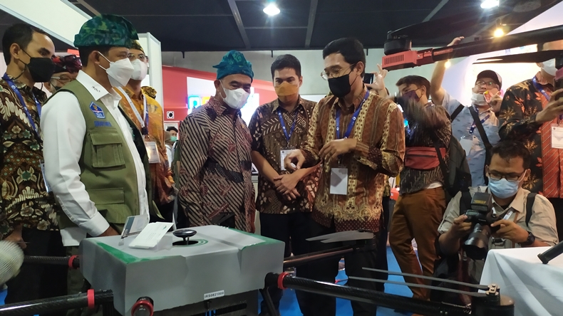 Produk Anak Bangsa Tampil Memukau di Pameran Internasional Solusi Kebencanaan di Bali