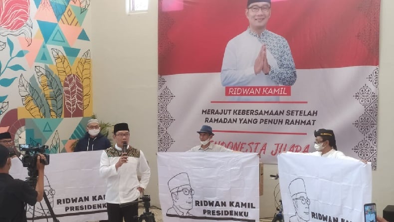 Relawan Ridwan Kamil Beda Sikap terkait Pernyataan 3 Golongan Pendukung
