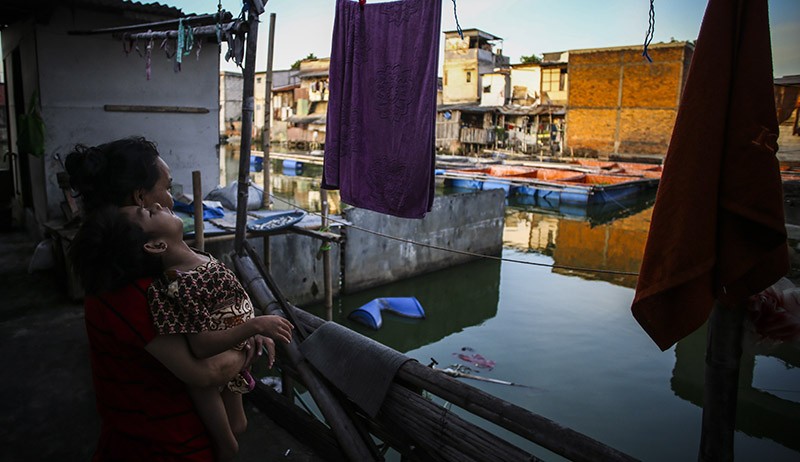 Potret Warga Kampung Apung Jakarta Bertahan meski Rumah Terendam Puluhan Tahun - Bagian 3