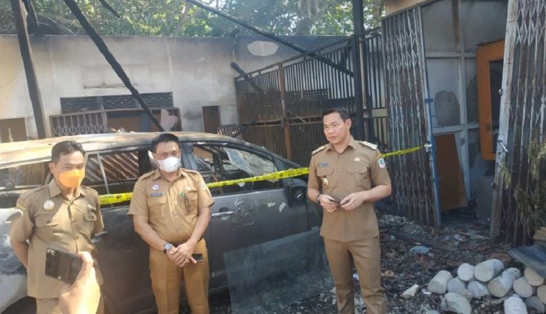 Kebakaran Gedung BKPSDM, Bupati Kapuas Hulu Minta Polisi Selidiki Penyebabnya