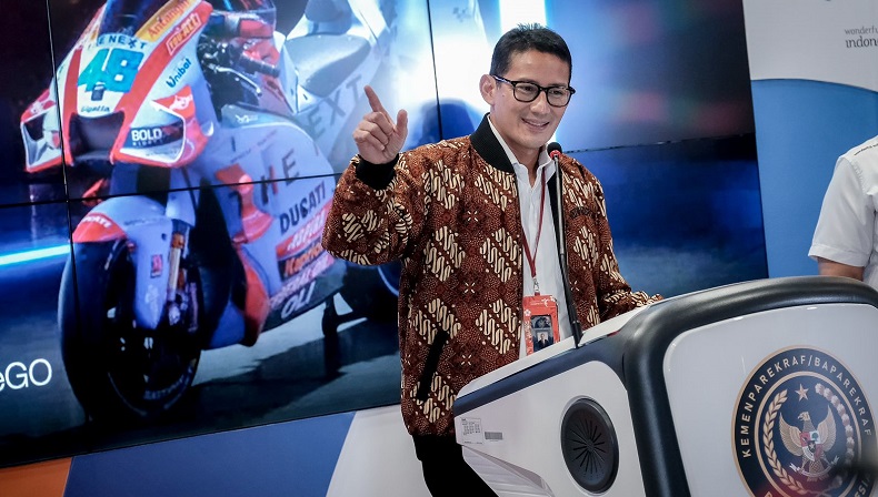 Menparekraf Sandiaga Uno Apresiasi Keberhasilan Atlet Indonesia Raih Puncak Klasemen MotoGP E-Sports