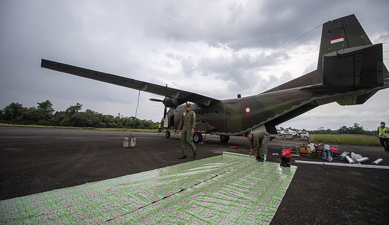 Begini Persiapan Operasi Teknologi Modifikasi Cuaca Dengan Pesawat Cassa Tni Au