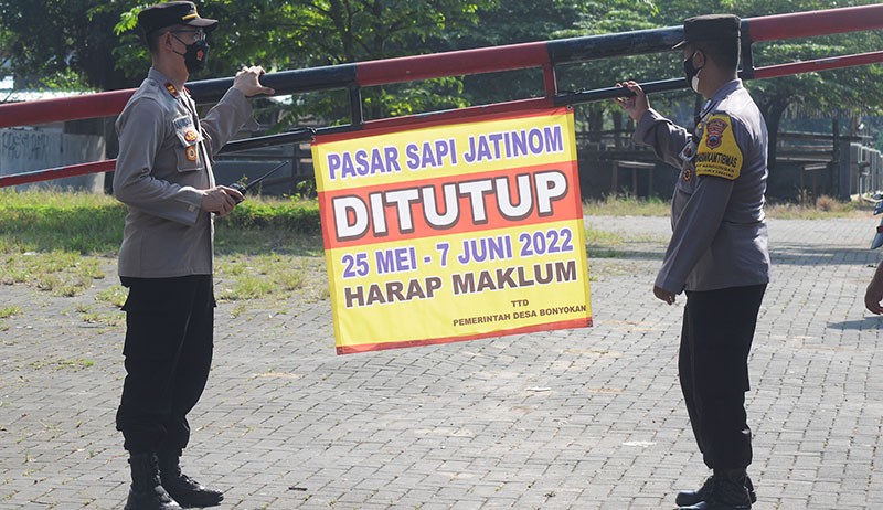 Tekan Penyebaran PMK, 7 Pasar Hewan Kabupaten Klaten Tutup Sementara - Bagian 1
