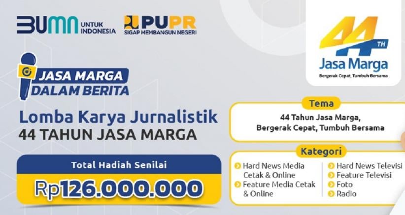 MNC TV Juara 1 Lomba Karya Jurnalistik Jasa Marga