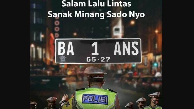 Polda Sumbar Mulai Berlakukan Seri 3 Huruf Pelat Nomor Kendaraan, Ini Alasannya