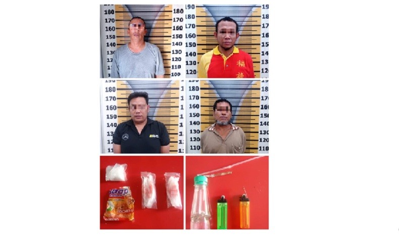 Oknum Polisi Pesta Narkoba Bersama Tiga Rekan Digerebek Polres Tebing Tinggi