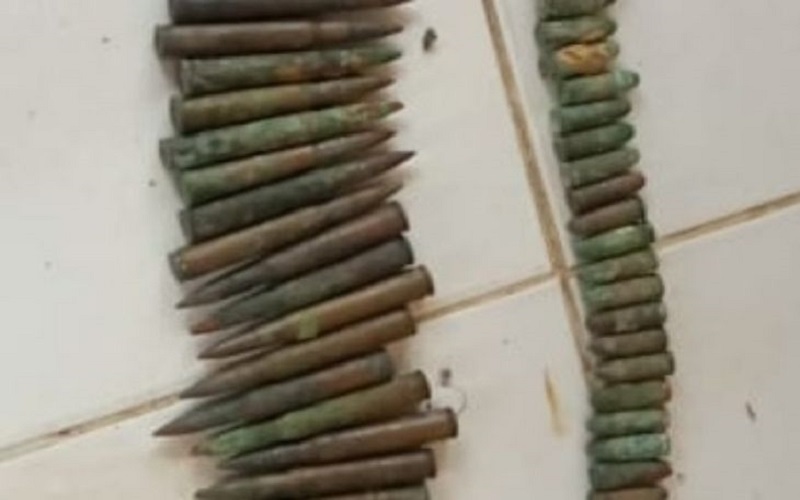 Warga Temukan Ratusan Butir Amunisi saat Hendak Tempati Rumah Purnawirawan TNI 