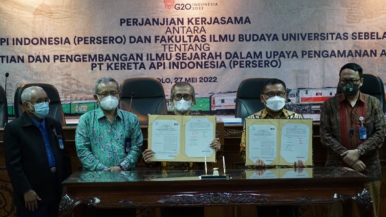 KAI Gandeng FIB UNS Telusuri Sejarah untuk Amankan Aset Perusahaan 