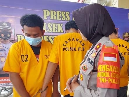 Pembobol Mess Perwira Kemenhub di Palembang Tertangkap di Warnet