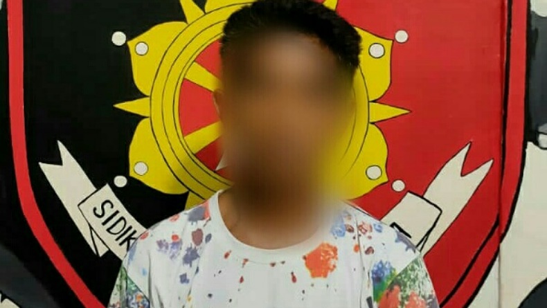 4 Tahun Cabuli Anak Tiri, Pria Ini Ditangkap Tim Resmob Polres Bitung