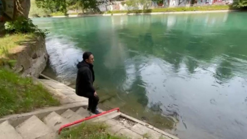 Penampakan Sungai Aaree Swiss Lokasi Emmeril Hilang, Arusnya Tenang tapi Menghanyutkan