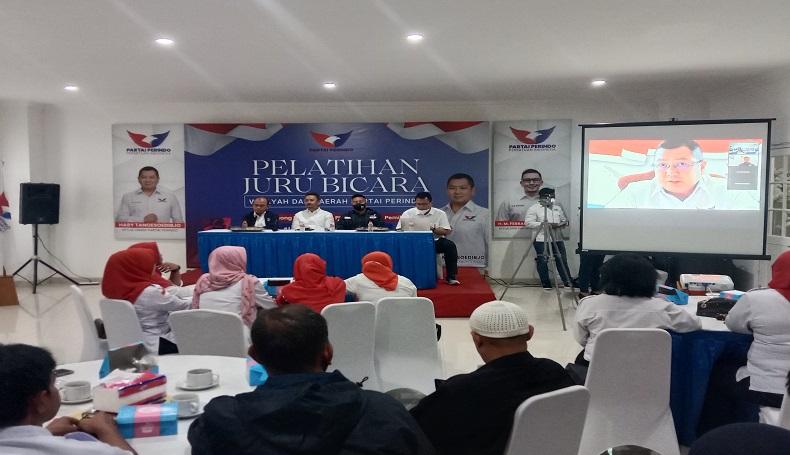 Buka Pelatihan Juru Bicara, Ketum Perindo Ingatkan Substansi Komunikasi 