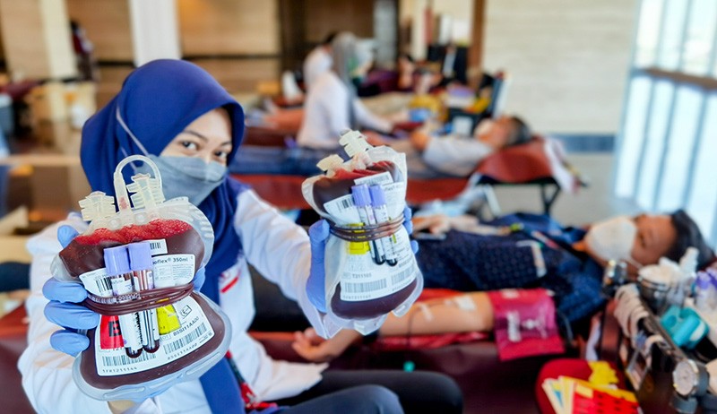 Antusiasme 250 Karyawan Ikuti Donor Darah bersama MNC Peduli - Bagian 2