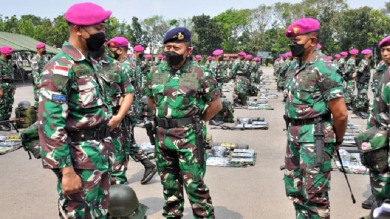 title TNI AL Siapkan Pasukan Marinir untuk Amankan Daerah Perbatasan dan Pulau Terluar TNI AL Siapkan Pasukan Marinir untuk Amankan Daerah Perbatasan dan Pulau Terluar