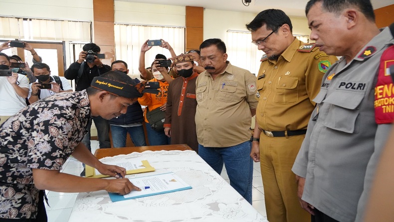 49 Anggota NII di Cileunyi Bandung Insyaf, Deklarasi Setia kepada NKRI