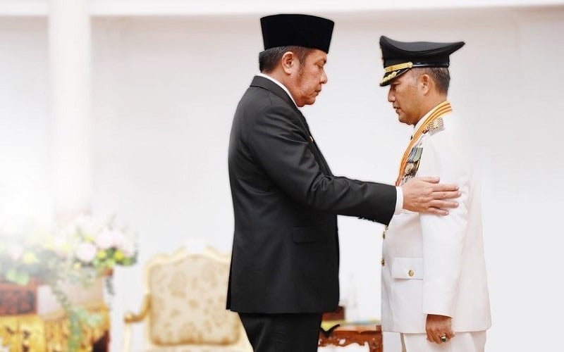 Lantik Apriyadi Jadi Pj Bupati Muba, Herman Deru Singgung soal Kemiskinan  