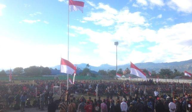 Deklarasi Papua Damai, Wapres Ma’ruf Amin: Jangan Kitong Baku Hantam Sendiri