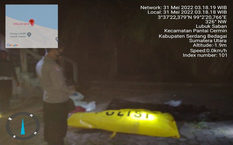 title Geger Penemuan Mayat di Muara Sungai Pantai Cermin Sergai, Posisi Mengapung Geger Penemuan Mayat di Muara Sungai Pantai Cermin Sergai, Posisi Mengapung