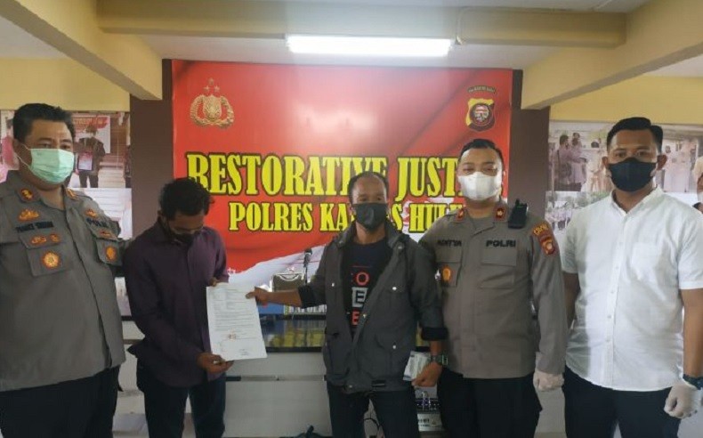 Restorative Justice, Kasus Curanmor di Kapuas Hulu Dihentikan karena Alasan Kemanusiaan