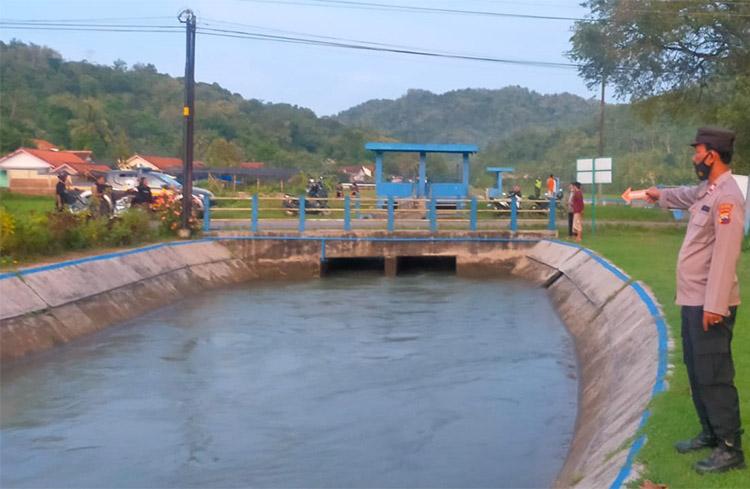 Mandi di Saluran Irigasi, Santri Ponpes di Kebumen Tewas  Tenggelam 