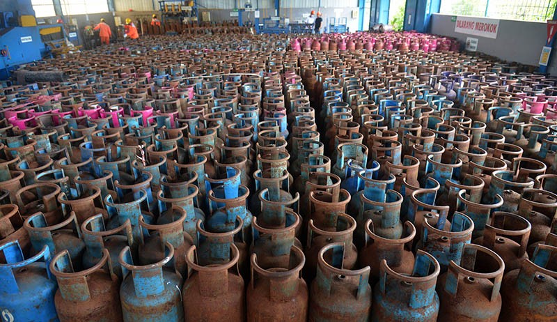 Begini Proses Perawatan Tabung Gas Elpiji 12 Kilogram - Bagian 1