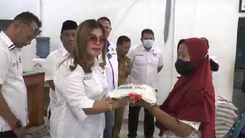 Warganya Dapat Sembako, Camat Pagar Merbau: Baru Perindo yang Bantu Korban Bencana