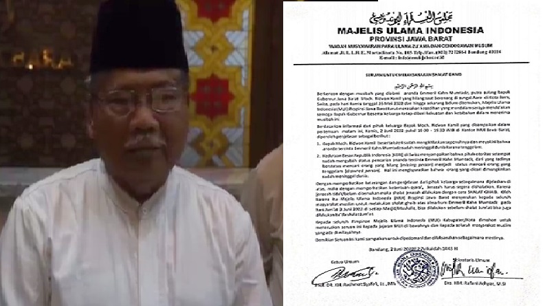 Innalilahi, Emmeril Dinyatakan Meninggal, MUI Jabar Serukan Masyarakat Gelar Sholat Gaib