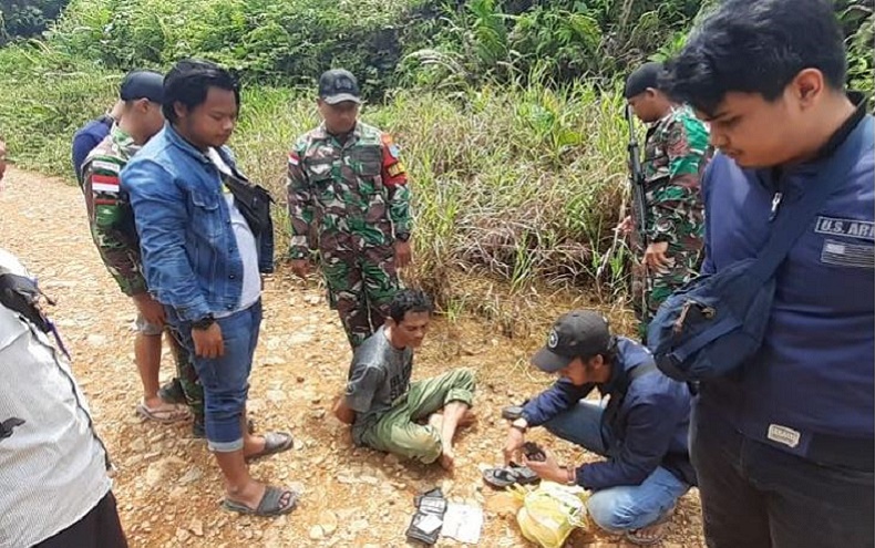 Satgas TNI Gagalkan Penyelundupan Sabu di Perbatasan, 1 Orang Ditangkap 