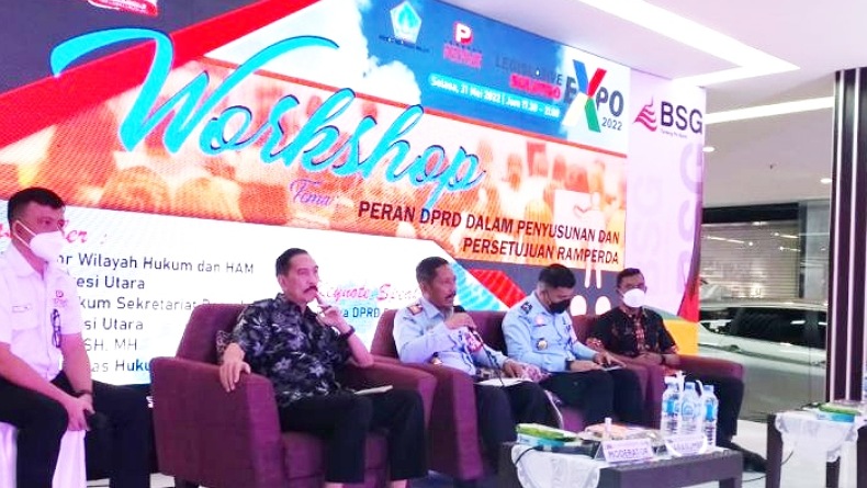 Demi Lahirkan Perda, 10 DPRD di Sulut Gandeng Kemenkumham