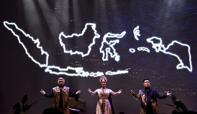 Pagelaran Sabang Merauke Tampilkan Tarian Tradisional hingga Busana Adat - Bagian 3