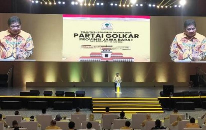 Airlangga: Targetnya Golkar Jabar Menang Seperti Tahun 2004