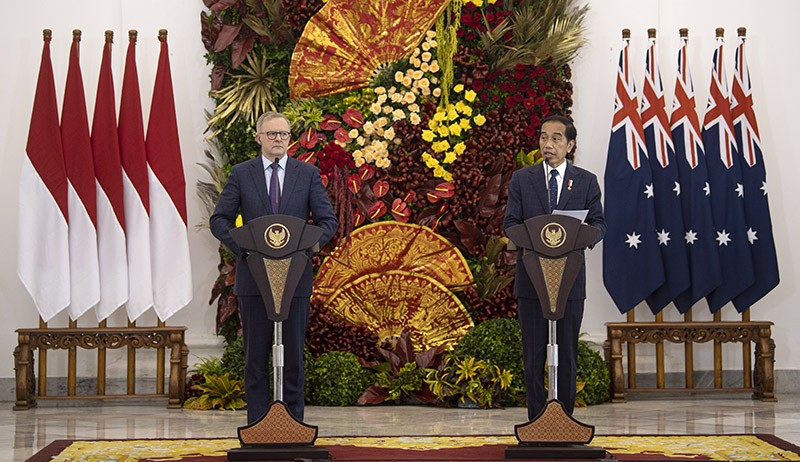 Presiden Jokowi Terima Kunjungan PM Australia Anthony Albanese di Istana Bogor - Bagian 4
