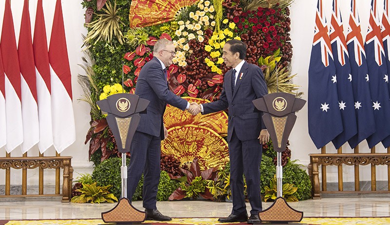 Presiden Jokowi Terima Kunjungan PM Australia Anthony Albanese di Istana Bogor - Bagian 2