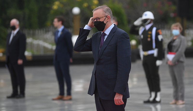 PM Australia Anthony Albanese Ziarah ke Taman Makam Pahlawan Kalibata - Bagian 3